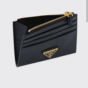 Prada cardholder black